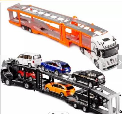 OEM Alloy Car Toy with Sound and Light for Creative Gift Vocal Plastic Toy