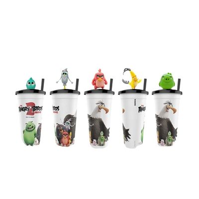 Custom Your Own Plastic 3d Figurine Cup Topper Figure Toy Cup