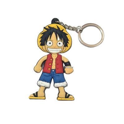 Custom Anime Keychain PVC Pendant Accessories Cartoon Key Ring make Keychain toy