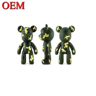 OEM 3D PVC Character Cartoon Figure Keychain Custom Design Plastic Figurine  Keychain Toy