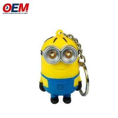 OEM Custom Made Plastic Key Chain Minio N Key Chain For Promotion