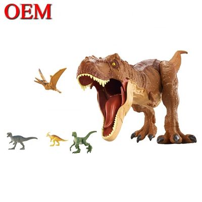 Custom figure toy manufacturer oem Dinosaur Play Figure 3D Model Toy vinyl toy custom
