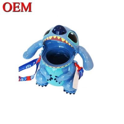 Custom Plastic Popcorn Bucket With Lid Promotion Bucket Plastic 3D Popcorn Bucket