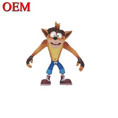 OEM Cartoon Figure Toy Crash Cartoon Doll Bandicoot Figurine