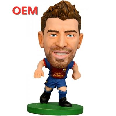 OEM Customized  Football super star Action Figure toys soccer Player Action Figure