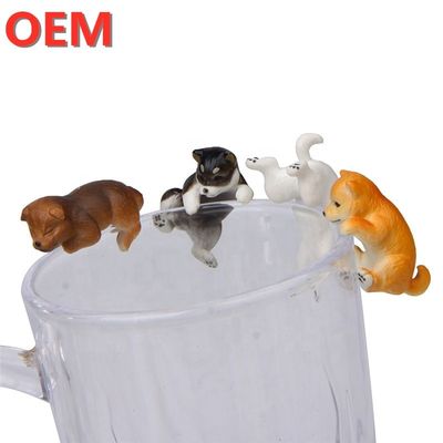 Cake Decoration Action Figure Ornaments Miniature Anime Cup Cat