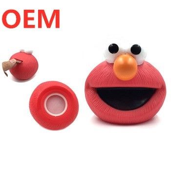 OEM Plastic Craft Sesame Street Cartoon Piggy Bank Anime Money Pot Figure