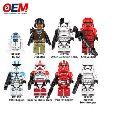 Mini Star Figures World Movie Character Building Blocks Kids Toys