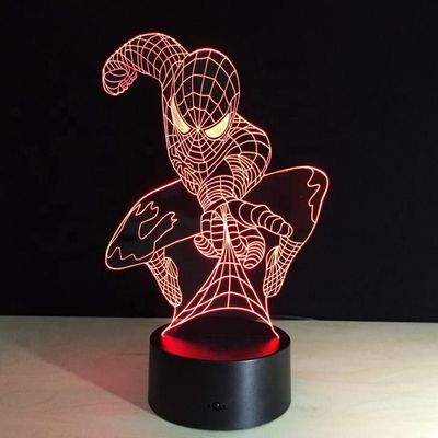 Customized Movie Character 3D Figure Made Model Toy Led Night Light Toy Manufacturer