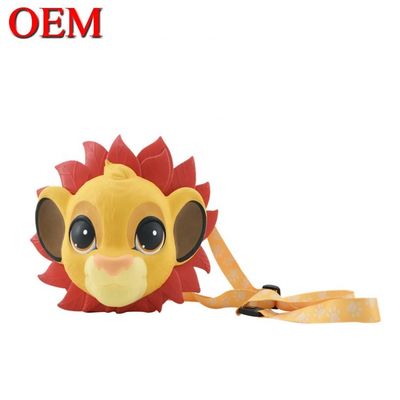 Custom Cute Plastic Cartoon Role 3D Toy Popcorn Bucket OEM Food Container for Christmas