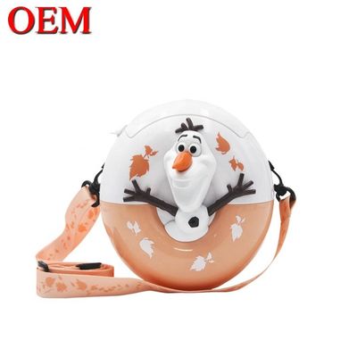 Custom toy manufacturer Cute Plastic 3D Disney Figure Toy Popcorn Bucket For Christmas