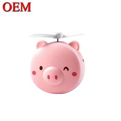 Oem Portable Cartoon Fan Mini Rechargeable Fans