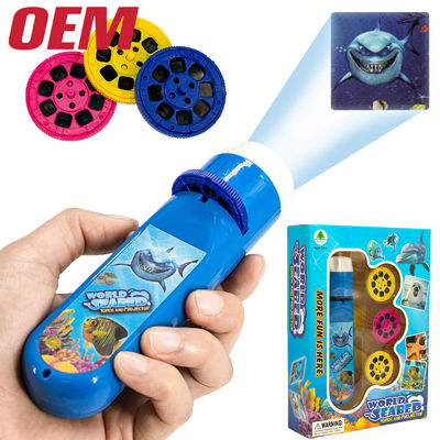 Custom Projector Torch Projection Light Small Torches Lamp Flashlight Night Light