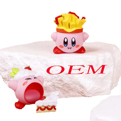 Customized  Plastic Silicone Toys OEM 3D Soft Squishy figure character Toys Factory  toy manufacturers