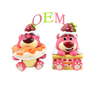 Customized  Plastic Silicone Toys OEM 3D Soft Squishy Figure Character Toys Factory  Toy Manufacturers
