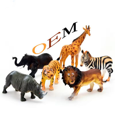 Custom Cheap Plastic Wild Toy Farm Wildlife Model Plastic Animal Gift Toy Toy Factory
