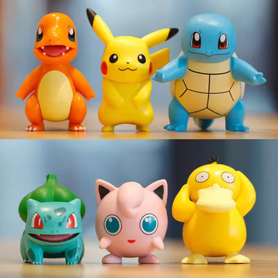Customized Plastic Silicone Toys OEM 3D Soft Squishy Figure Character Toys Factory  Toy Manufacturers