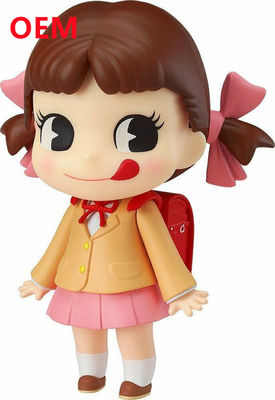 Customized 3d Pvc Toys OEM Plastic Collection Anime Characters Make 10 Cm High Cute Girl Figure