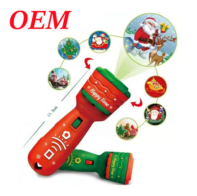 Plastic Projector Flashlight Children's Educational Toys For Christmas Baby Gifts