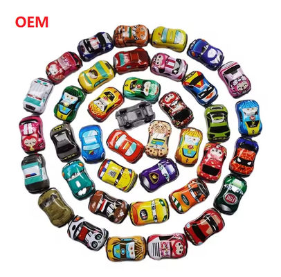 Customized Colour Plastic Pull Back Car Toys For Kids Only OEM