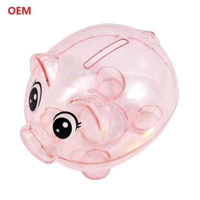 Customized Colour Cute Piggy Bank Money Box for Kids Gift Port of Delivery Shenzhen