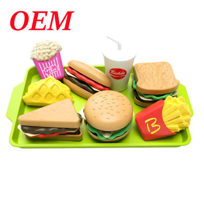 Plastic Hamburg Toys Release Stress Relax Toy Kids Education Toy