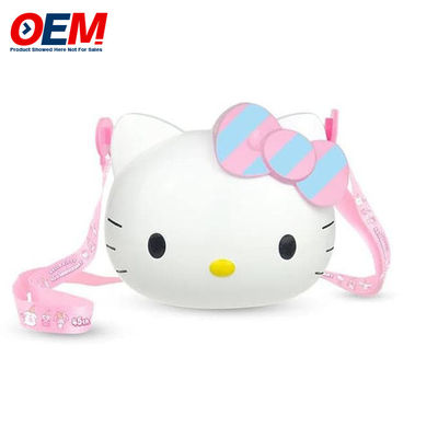 Disny Popcorn Bucket Plastic Cute Kitty Food Grade Bucket