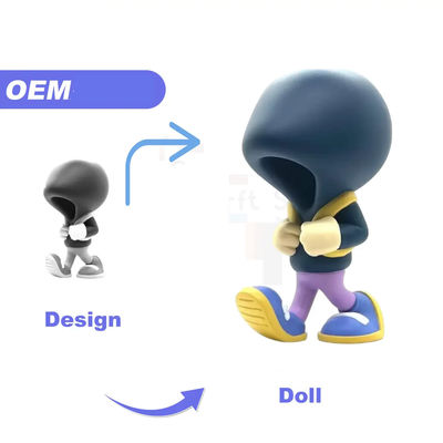 OEM Custom 3D Printed Action Figures Vinyl PVC Toy Art Figurine Customizable Design