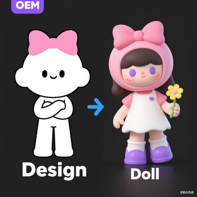 Custom PVC Toy with 3D Digital Sculpting for Movie & TV Themes in Customized Sizes